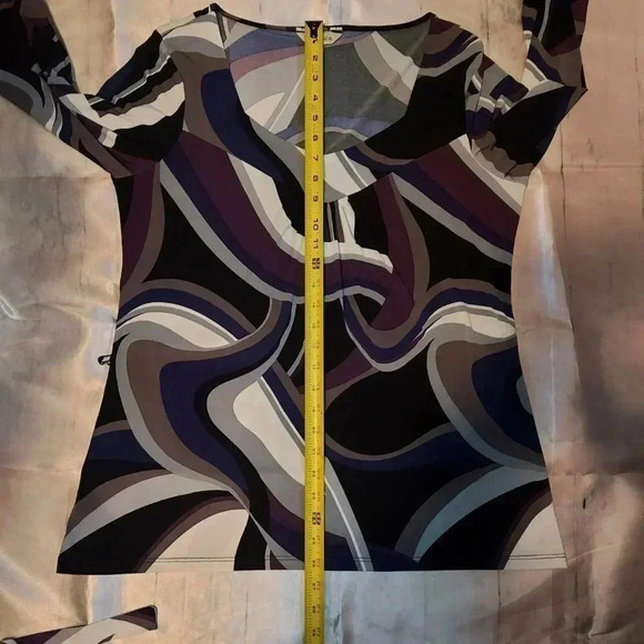 Jessica | Retro Pucci Vibe Top  Never Worn - Picture 14 of 16